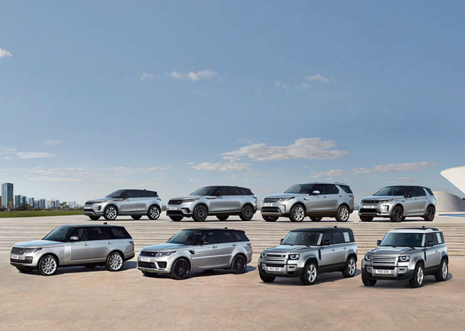 Land Rover Range of Vehicles
